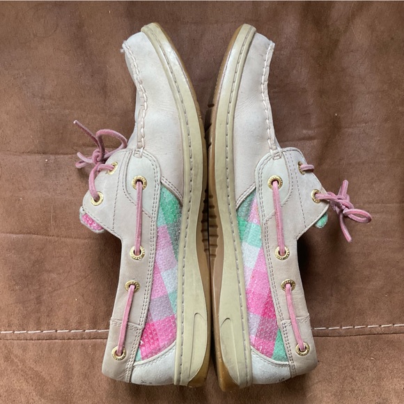 Sequined Sperry Boat Shoes s9 - Picture 2 of 10
